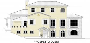 Progetto villa di campagna bordighera