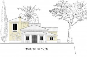 Progetto villa di campagna bordighera